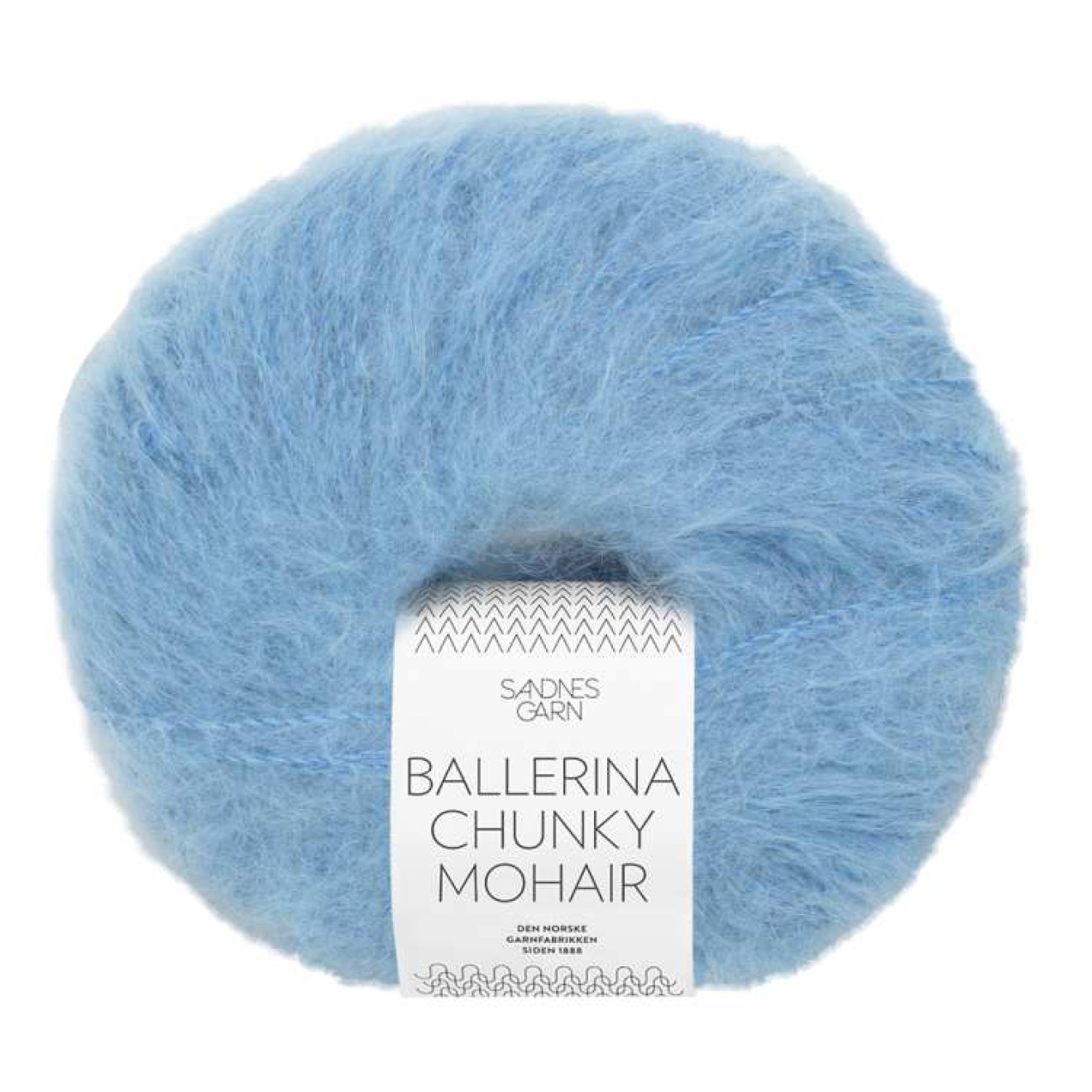 Sandnes Garn Ballerina Chunky Mohair colour 5824 provance blue
