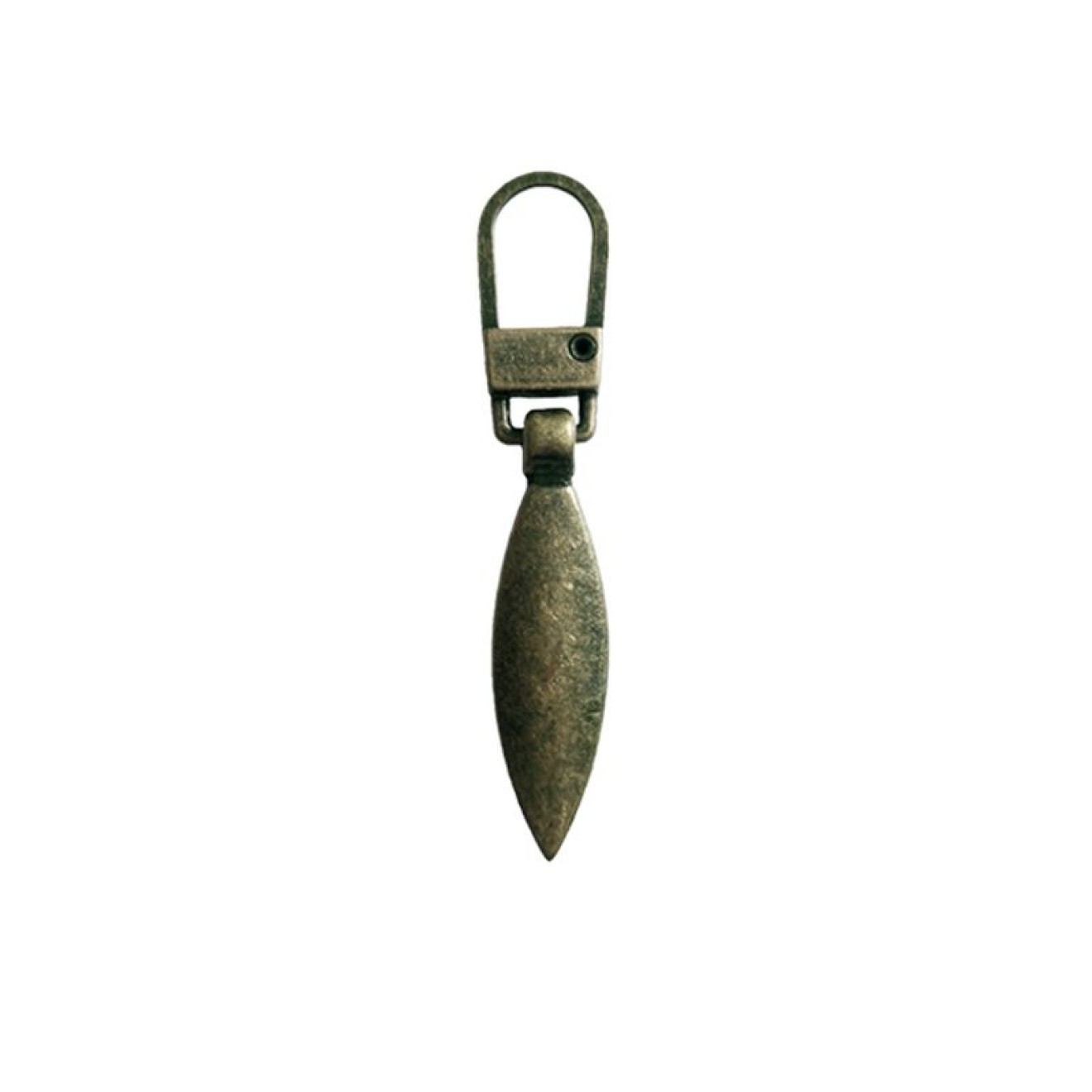 YKK Griffplatte colour altmessing