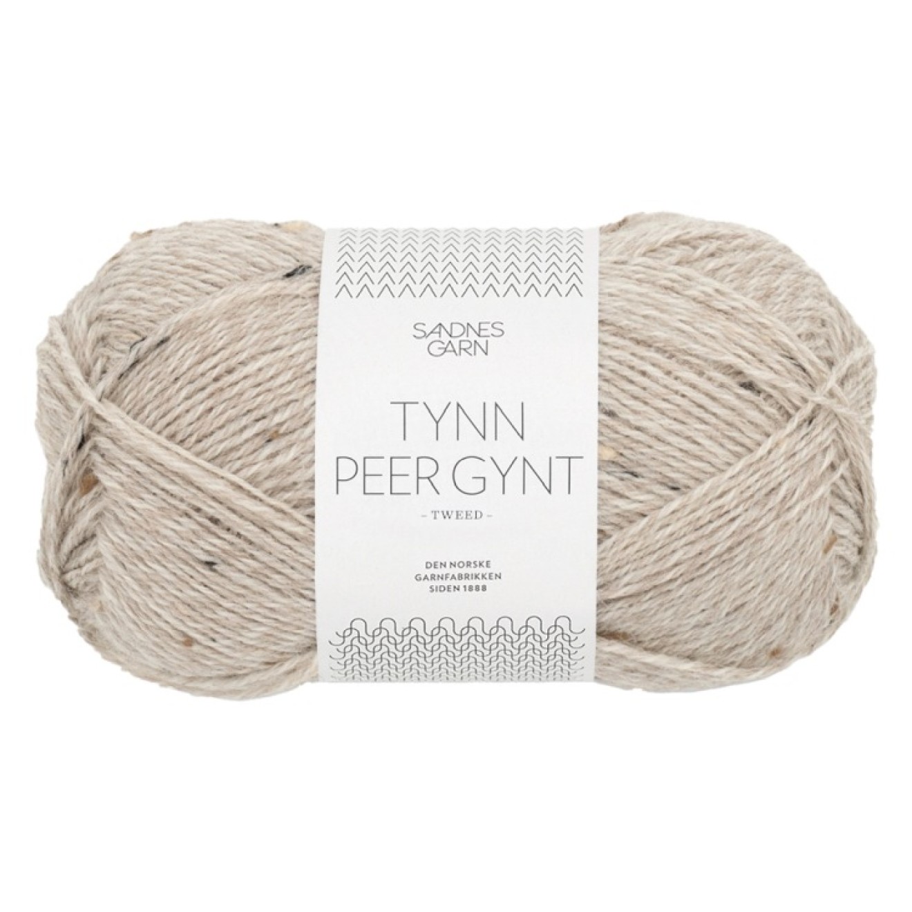 Sandnes Garn Tynn Peer Gynt colour 2655 beige tweed