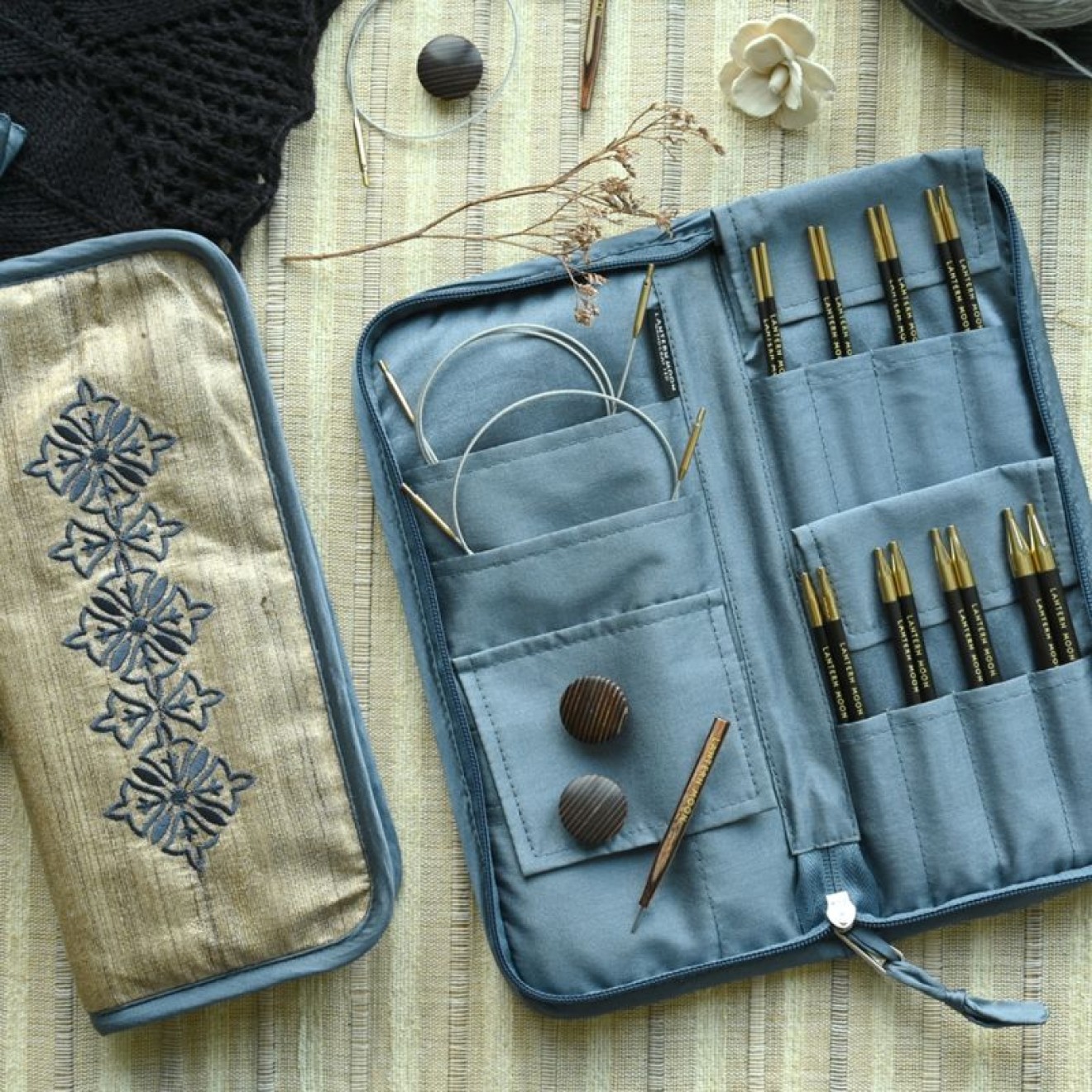 Lantern Moon needle set interchangeable circular needles Lantern Moon 3,00 - 8,00 mm 13 cm 3,00 - 8,00 mm / 13 cm