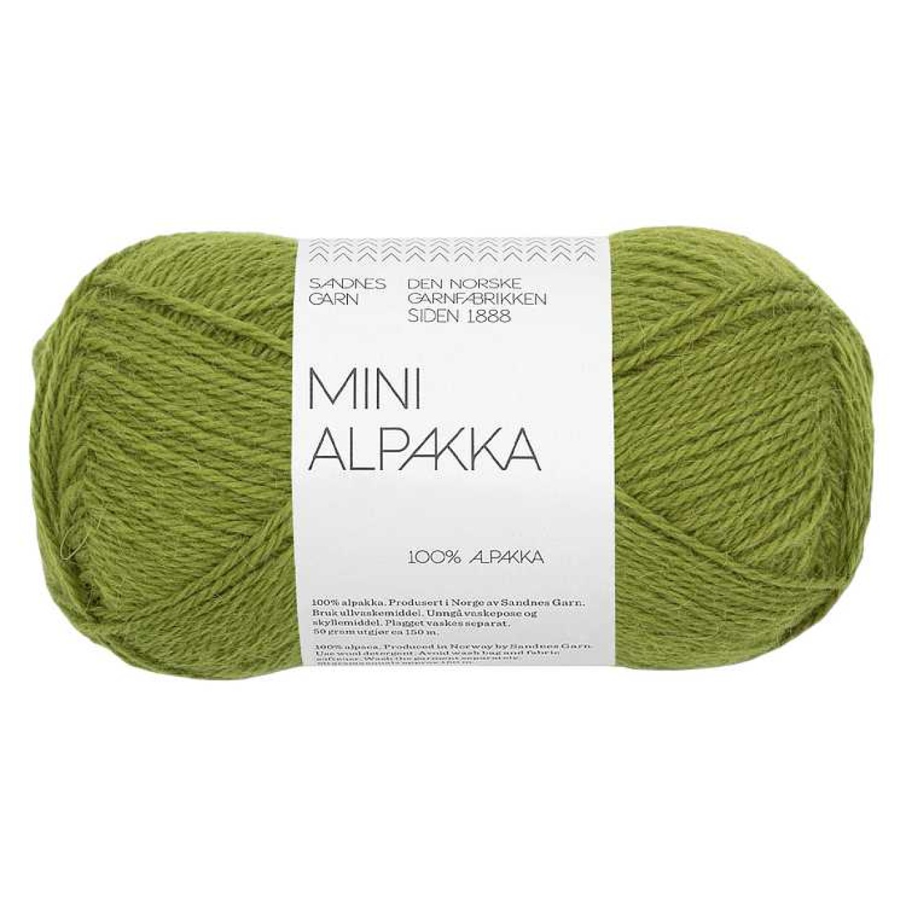 Sandnes Garn Mini Alpakka Farbe 9564 matcha