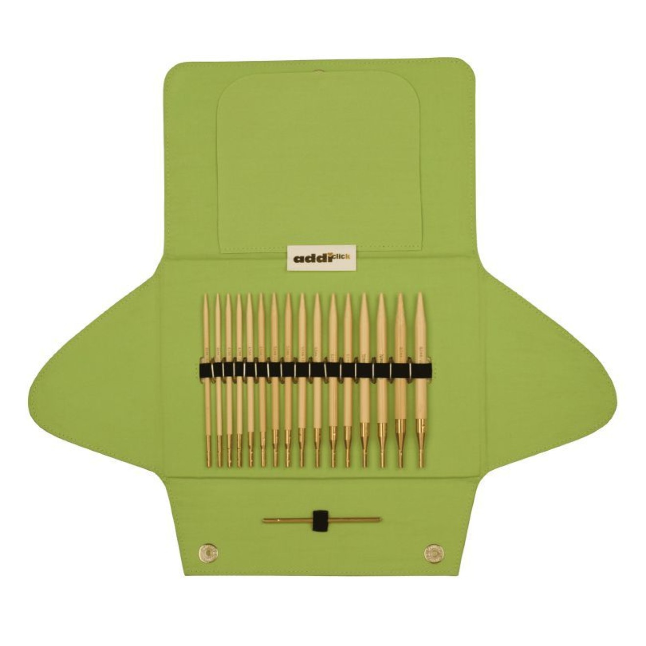addi-click Bamboo-Etui 3,50-8,00 mm